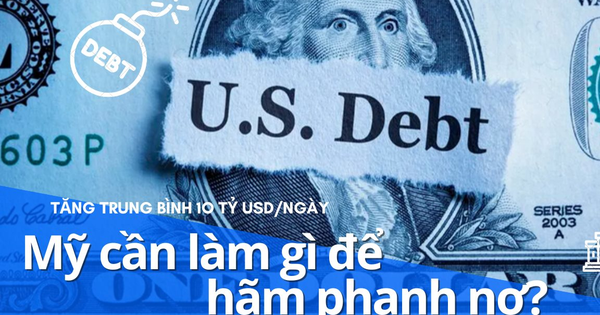 Nợ công tăng 10 tỷ USD mỗi ngày, Mỹ cần 
