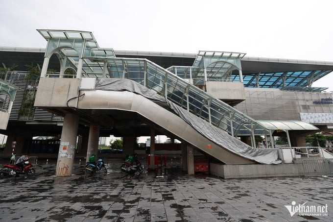 Tình trạng tuyến metro Nhổn - ga Hà Nội trước giờ G vận hành thương mại