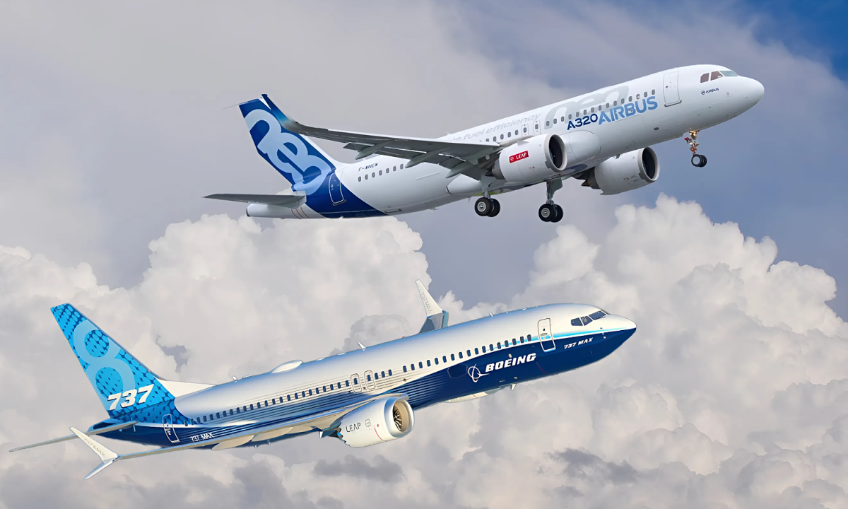 5 năm Boeing thụt lùi trước Airbus