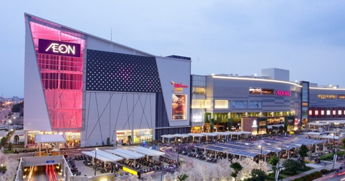 Việt Nam sắp có thêm 3 trung tâm thương mại AEON Mall trên cả 3 miền, cần tuyển 9.000 nhân sự