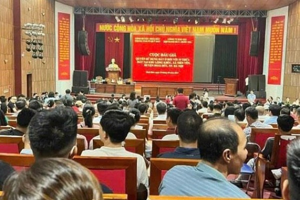 Hà Nội làm rõ việc 'đẩy giá' đất tại một số phiên đấu giá gần đây