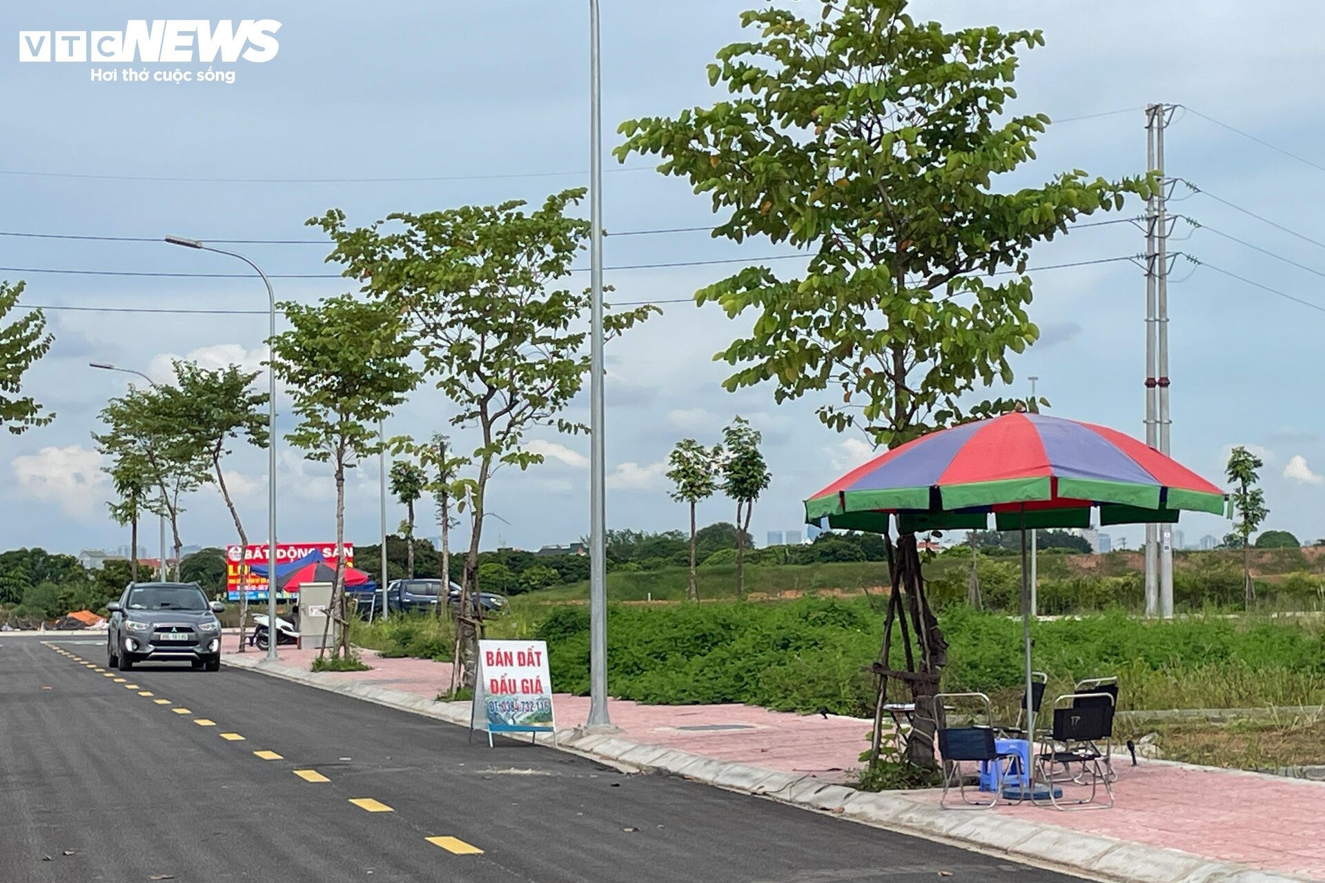 Cận cảnh khu đất đấu giá cao bất thường ở Hoài Đức, Hà Nội