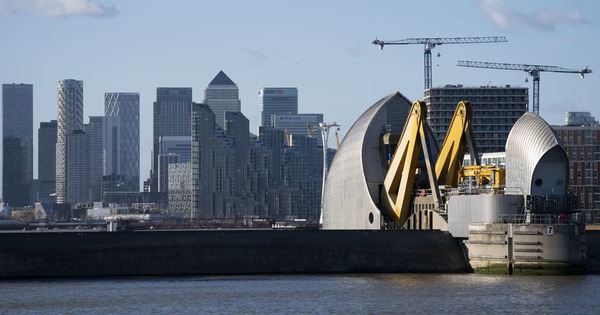Độc đáo công trình bảo vệ London khỏi lũ lụt suốt 40 năm