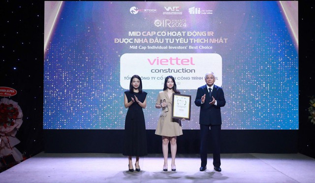Viettel Construction - Doanh nghiệp niêm yết có hoạt động IR tốt nhất 2024