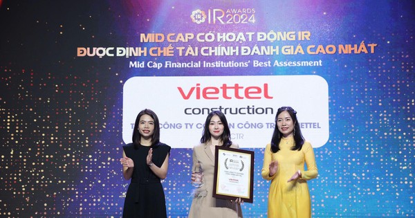 Viettel Construction - Doanh nghiệp niêm yết có hoạt động IR tốt nhất 2024