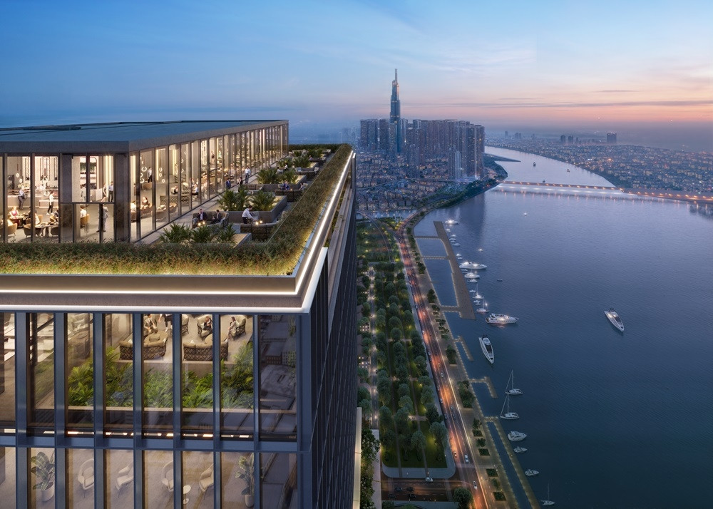 Marina Central Tower : Tinh hoa thương mại trên nền di sản tại Grand Marina, Saigon