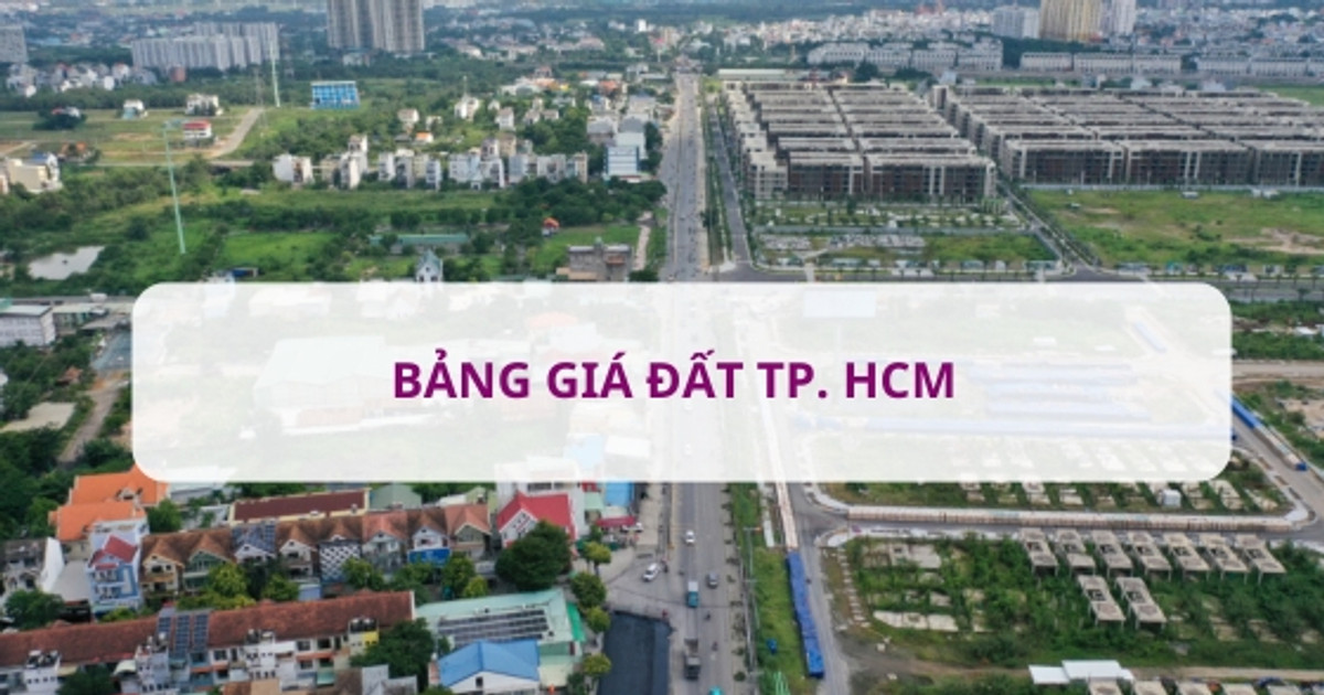 Thứ trưởng Bộ TN&MT lý giải nguyên nhân TP. HCM tiếp tục áp dụng Bảng giá đất cũ đến hết năm 2025