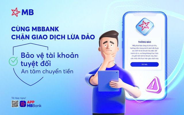 MB: Bảo vệ tài khoản bằng bộ giải pháp nâng cấp liên tục