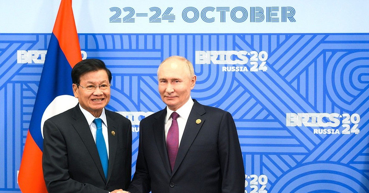 Nóng: Lào tuyên bố muốn gia nhập BRICS