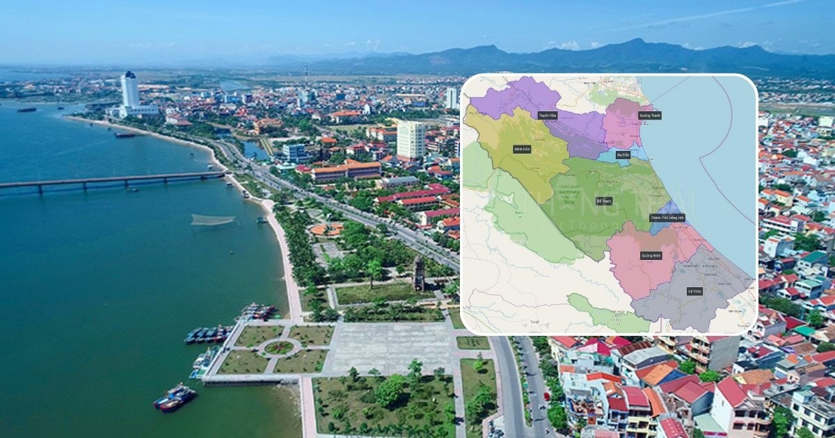 Từ tháng 12/2024, tỉnh hẹp nhất Việt Nam sẽ có một thị xã và một TP sau khi sáp nhập