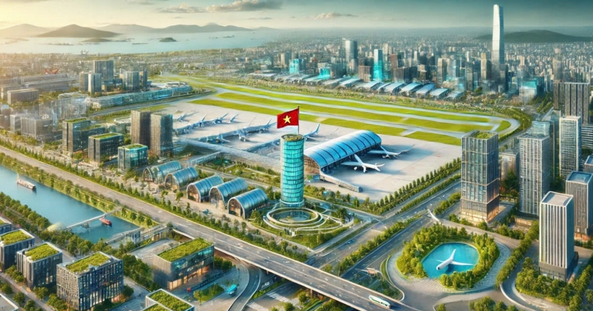 Đô thị sân bay đầu tiên của Việt Nam sẽ được xây dựng theo mô hình Dubai, Frankfurt và Singapore
