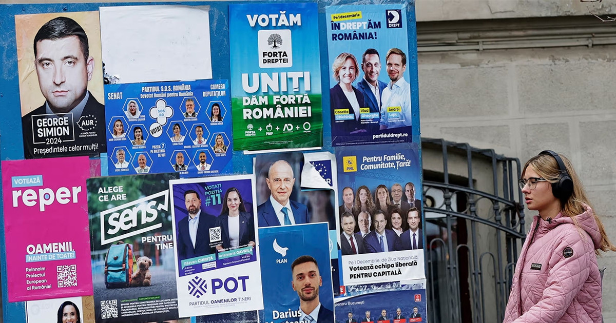 Tòa án Romania hủy bỏ kết quả bầu cử tổng thống vòng 1