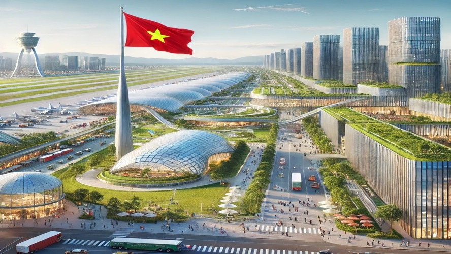 Đề nghị thành lập khu thương mại tự do tại đô thị sân bay đầu tiên của Việt Nam