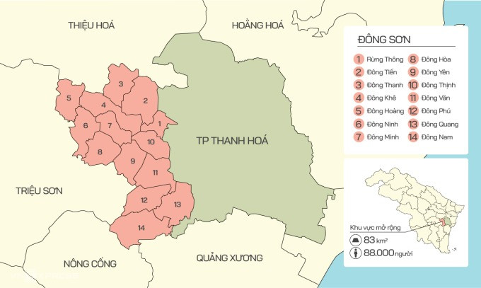 Ngày mai, tỉnh đông dân nhất Việt Nam chính thức xóa tên một huyện trên bản đồ