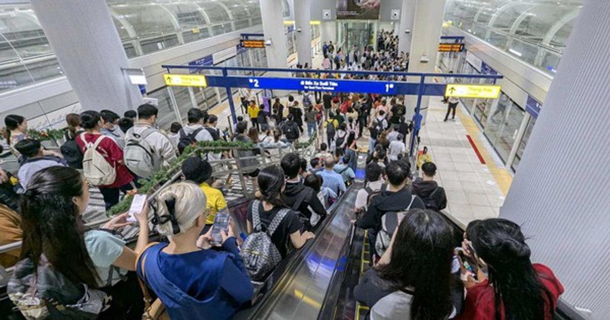 Sau ngày 2/1/2025, khách đi metro Bến Thành - Suối Tiên sẽ chuyển sang quét mã QR, thẻ Mastercard hoặc căn cước công dân