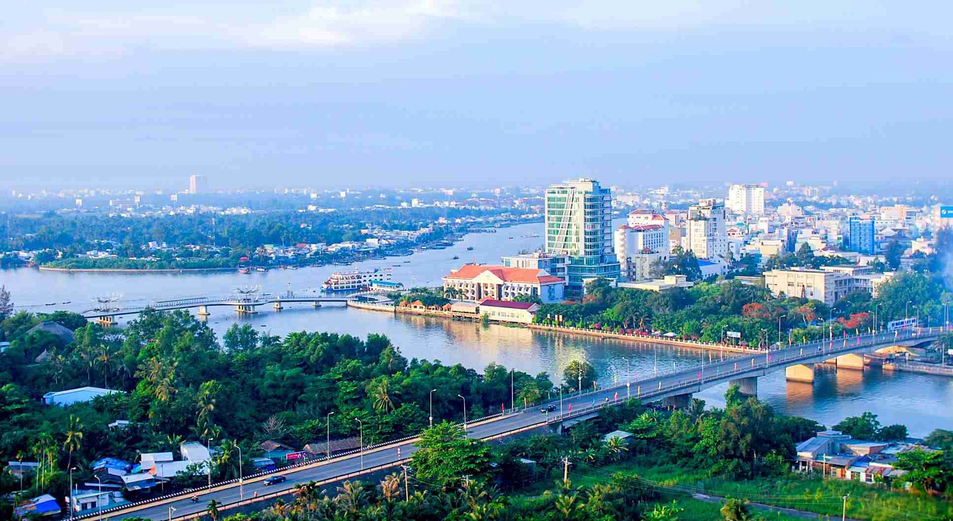 Thông xe đường vành đai sân bay hơn 137 tỷ tại TP sụt lún nhanh nhất ĐBSCL