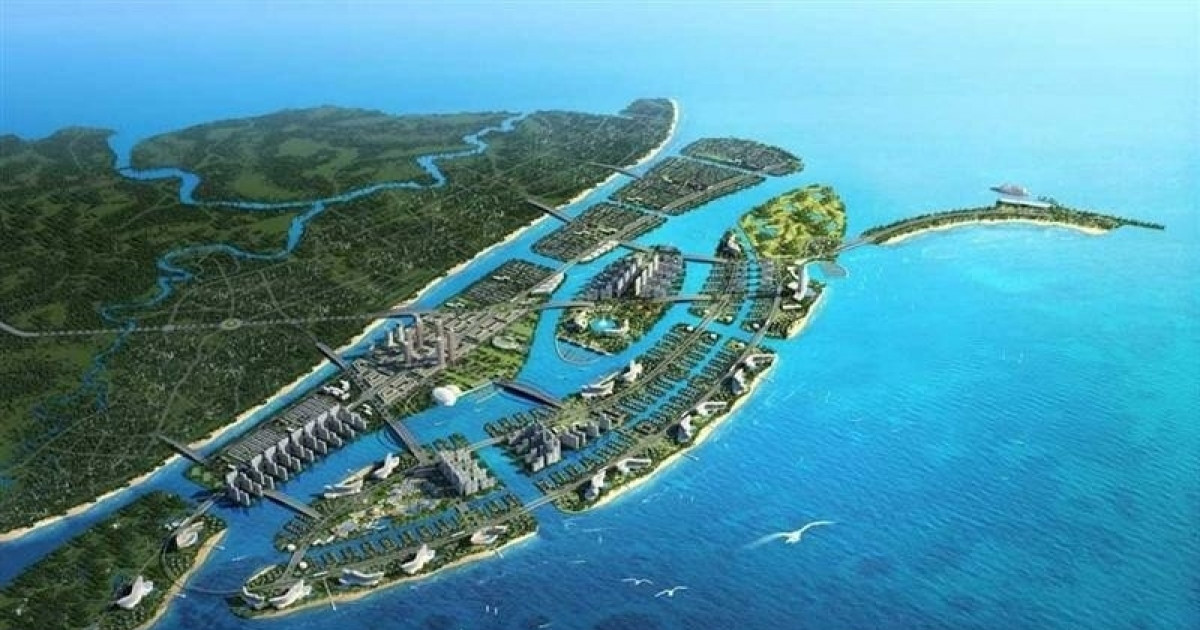 Cân nhắc phê duyệt xây dựng cầu 10.500 tỷ đồng kết nối với siêu đô thị lấn biển rộng gần 29km2 của Vingroup