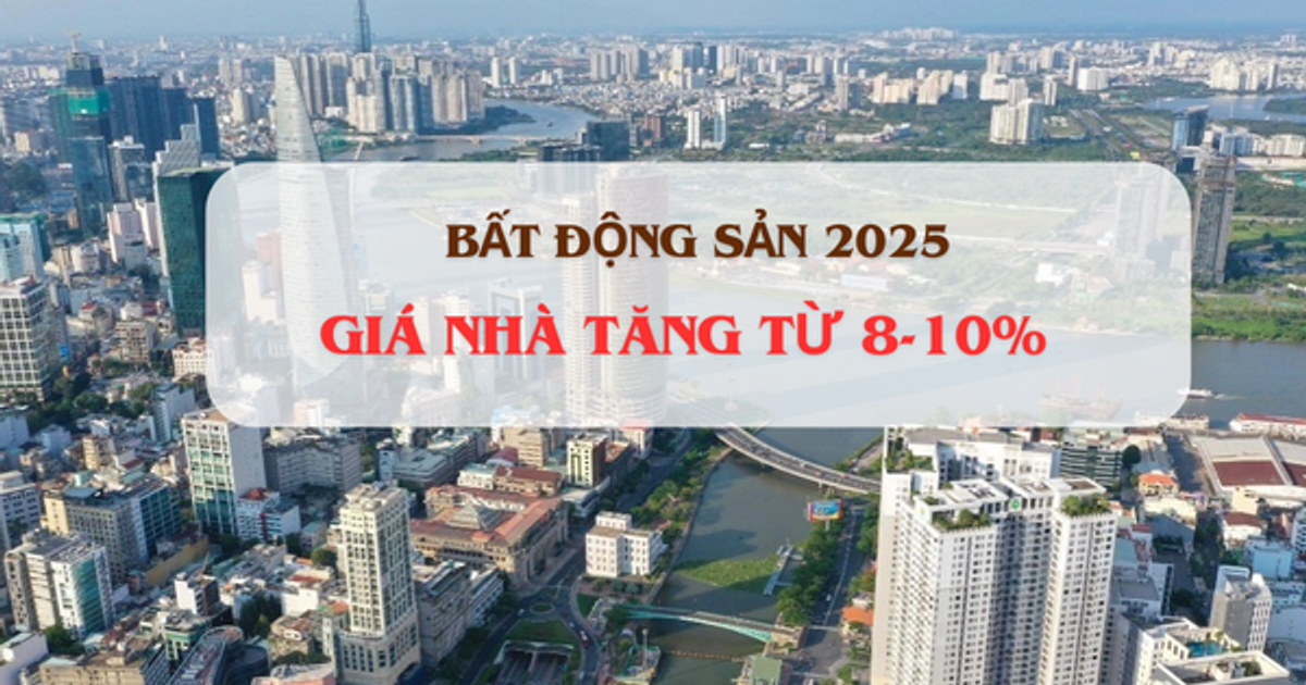 Năm nay, giá nhà sẽ tăng 8-10%