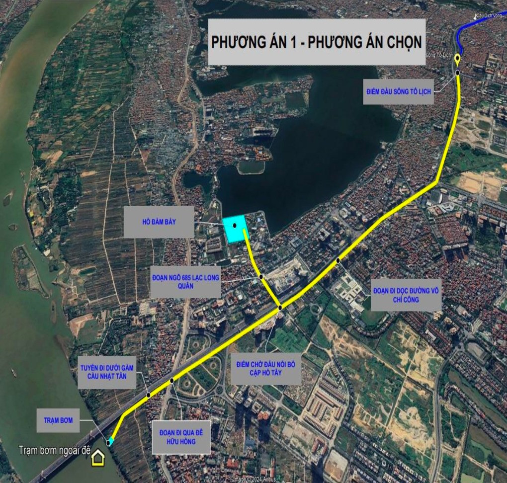 Bộ TN&MT đề xuất phương án khác làm hồi sinh dòng sông 2.000 năm tuổi