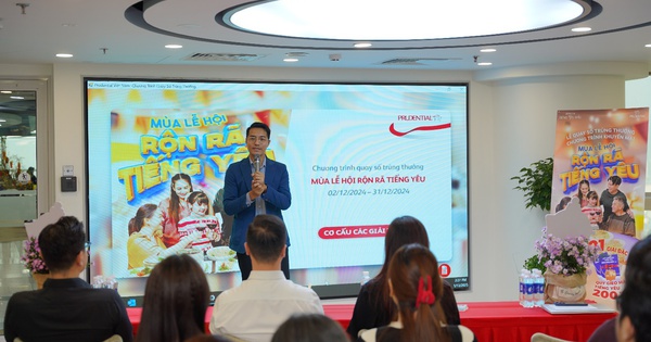 Prudential công bố người trúng thưởng Chương trình “Mùa Lễ Hội Rộn Rã Tiếng Yêu”