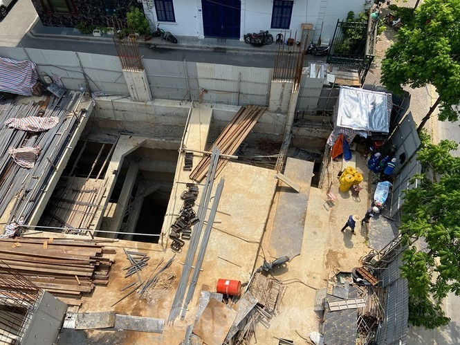 Bộ Xây dựng đề xuất đóng phí với trường hợp nhà xây tầng hầm vượt giới hạn