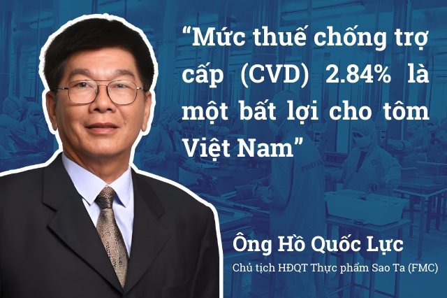 Chủ tịch FMC: Doanh nghiệp tôm gặp bất lợi đầu năm 2025