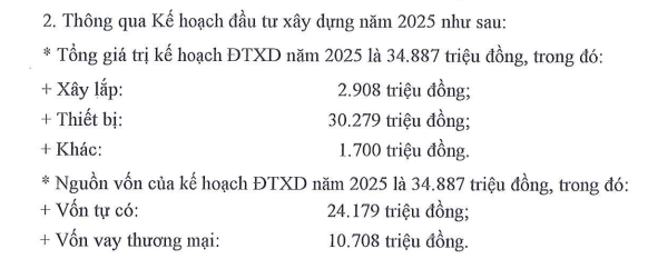 PAC lên kế hoạch kinh doanh tăng nhẹ trong năm 2025