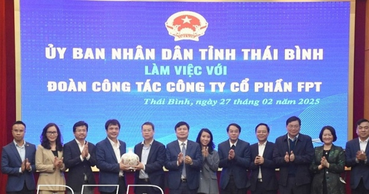 FPT muốn xây dựng tổ hợp giáo dục 50.000m2 tại Thái Bình, sẽ áp dụng các chính sách ưu đãi tốt nhất