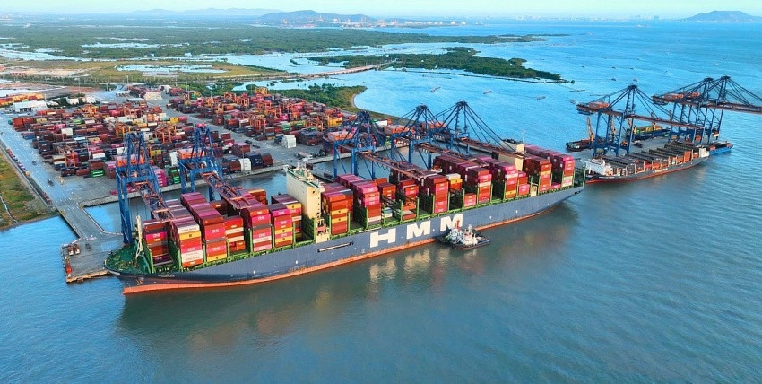 Đối trọng của liên minh hãng tàu lớn nhất thế giới cập bến tại cảng biển 600 triệu USD của Gemadept (GMD)