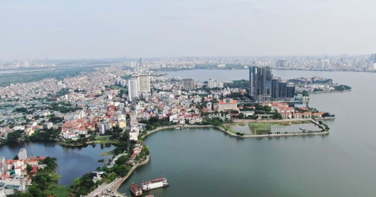 Các tuyến đường xung quanh hồ rộng nhất Hà Nội sắp được mở rộng