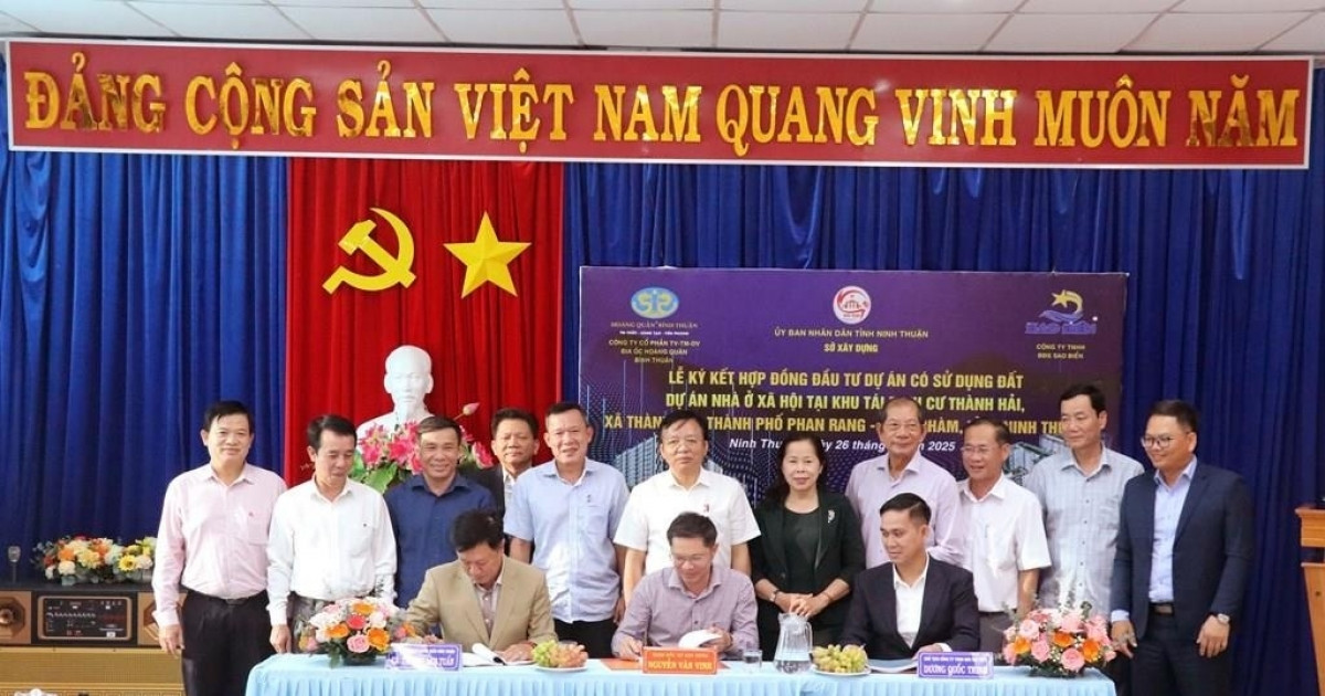 Hoàng Quân khởi động dự án nhà ở xã hội 1.136 tỷ đồng tại Ninh Thuận