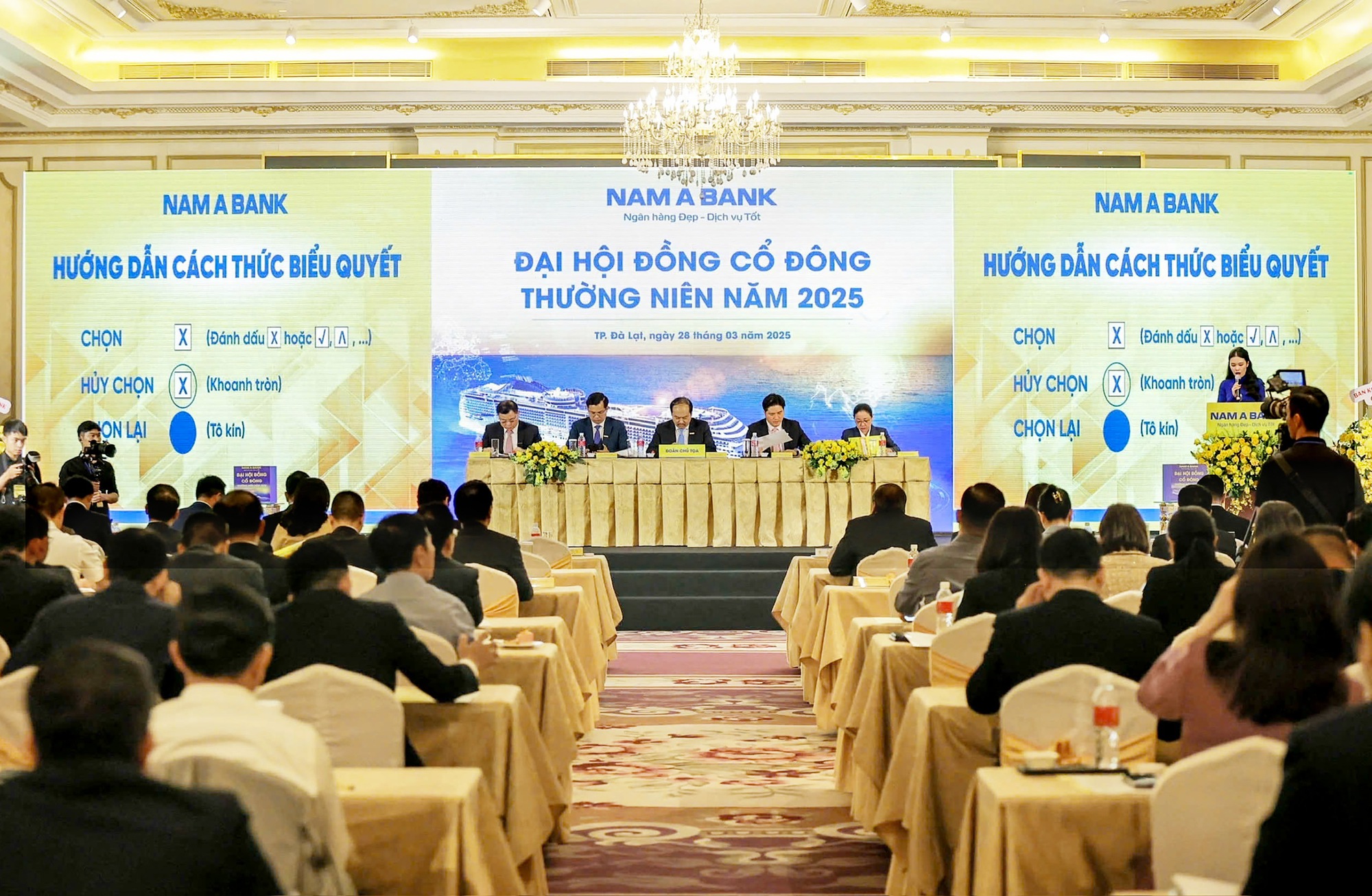 Nam A Bank đặt mục tiêu lợi nhuận 5.000 tỷ đồng, chia cổ tức 25% và tăng vốn điều lệ lên trên 18.000 tỷ đồng trong năm nay