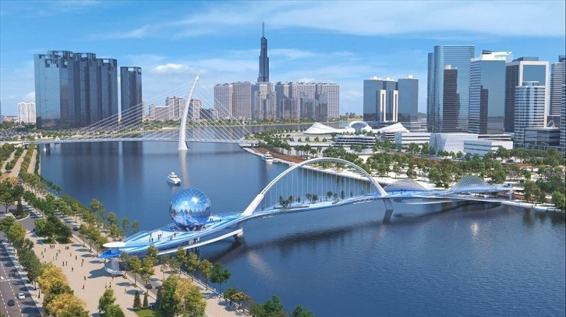 Hôm nay, chính thức khởi công cầu đi bộ nghìn tỷ đầu tiên bắc qua dòng sông biểu tượng tại đô thị đặc biệt của Việt Nam