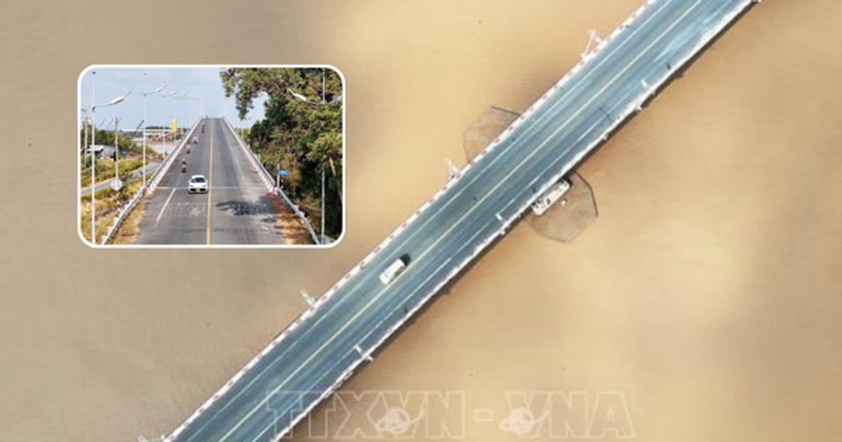 Cây cầu cuối cùng nằm trên tuyến quốc lộ dài nhất Việt Nam là động lực của vùng cực Nam Tổ quốc