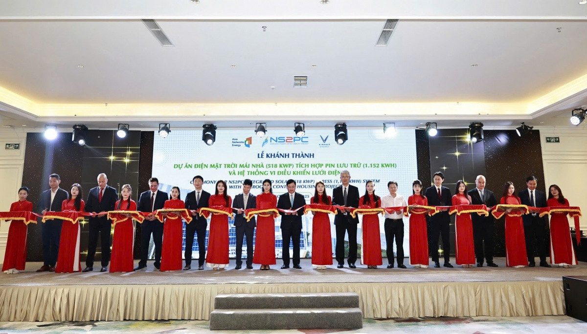 VinFast Energy cùng đối tác vận hành dự án điện mặt trời kết hợp BESS đầu tiên tại Việt Nam