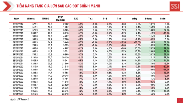 Chuyên gia SSI: Tiềm năng tăng giá lớn sau các đợt chỉnh mạnh