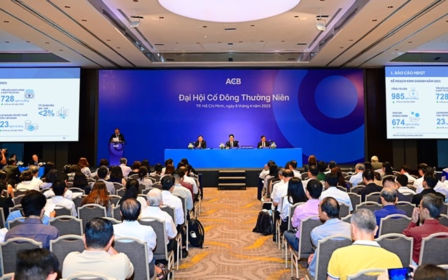 ĐHĐCĐ ACB: Quý 1 thực hiện 20% kế hoạch lợi nhuận cả năm