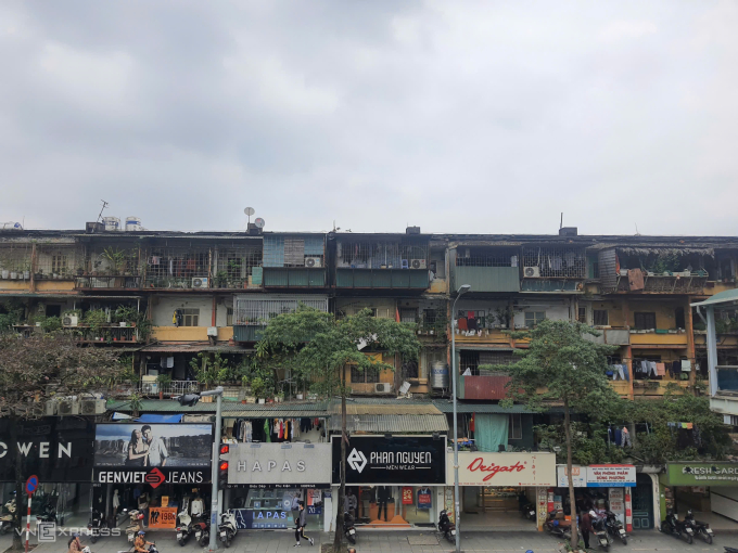 Hà Nội dự kiến xây lại 30 chung cư cũ thành hai tòa cao tầng