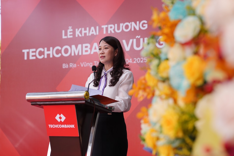 Techcombank khai trương chuẩn chi nhánh ngân hàng thế hệ mới tại Vũng Tàu