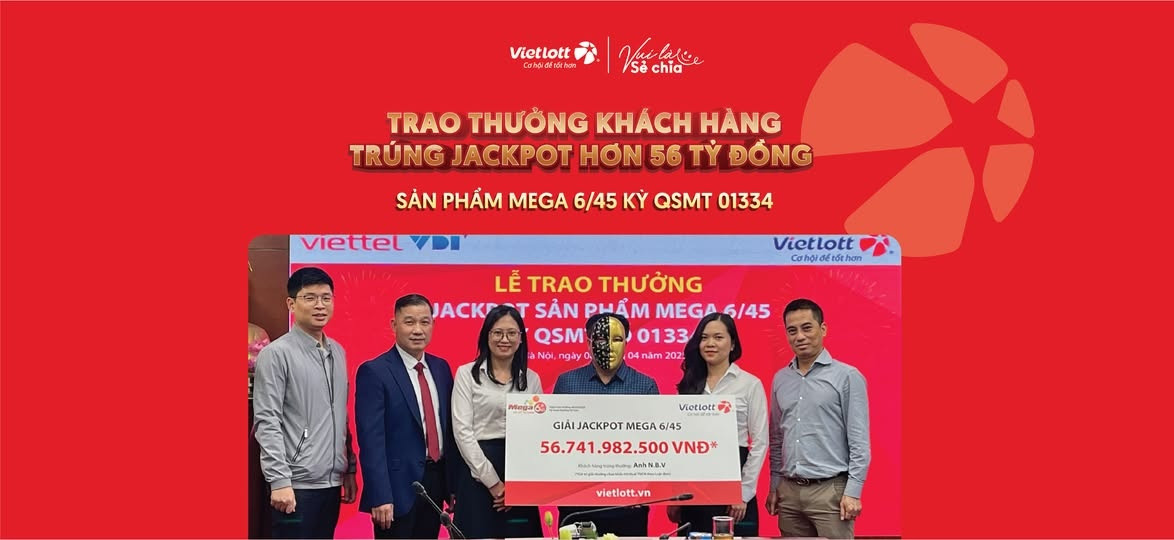 Cùng ngày nhận giải Jackpot Vietlott, hai người xa lạ lại có chung một quyết định bất ngờ