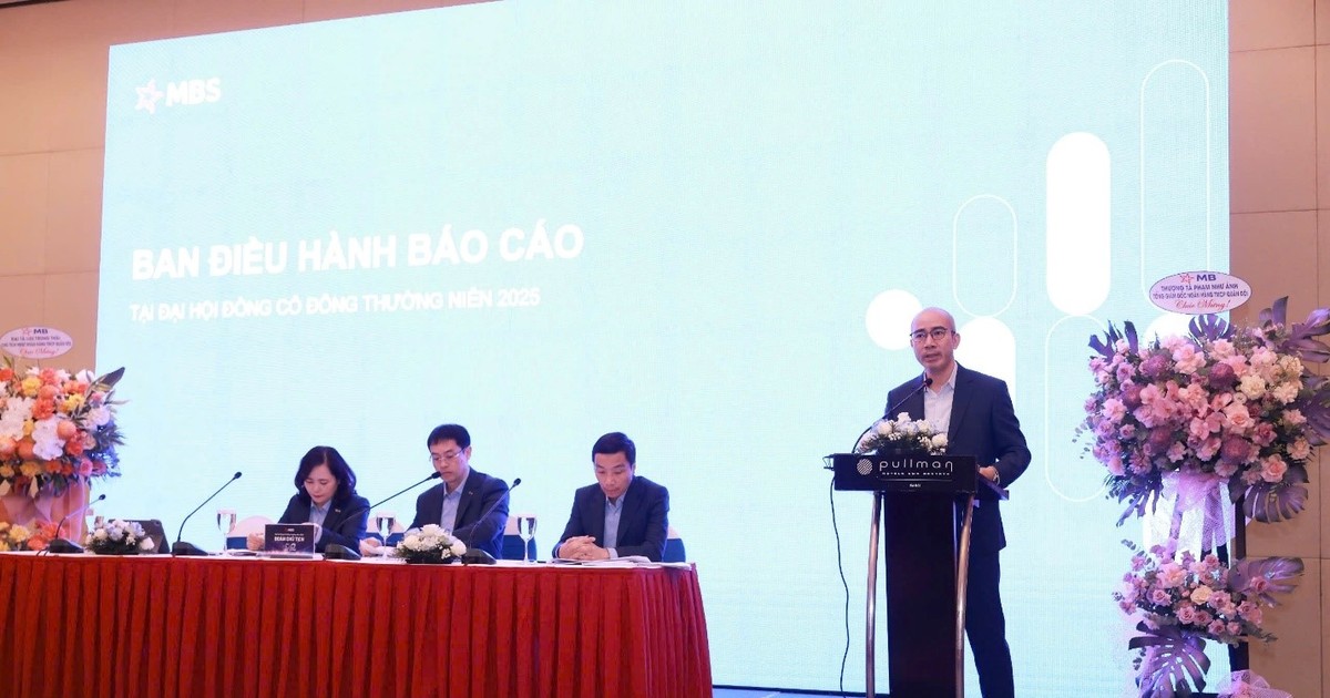 Tổng giám đốc Chứng khoán MB (MBS): Năng suất lao động năm qua tăng 26%, năm nay phấn đấu tăng tiếp 15%