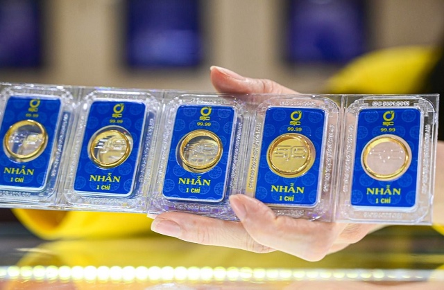 Vàng bạc đá quý Sài Gòn sẽ gia công lại hơn 20,000 lượng vàng miếng SJC móp méo