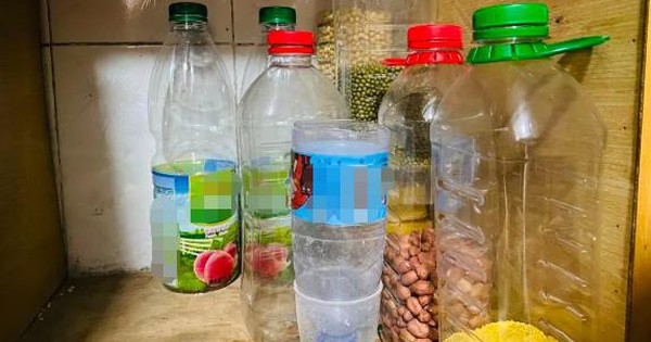 3 kiểu dùng chai lọ nhựa vô tình 
