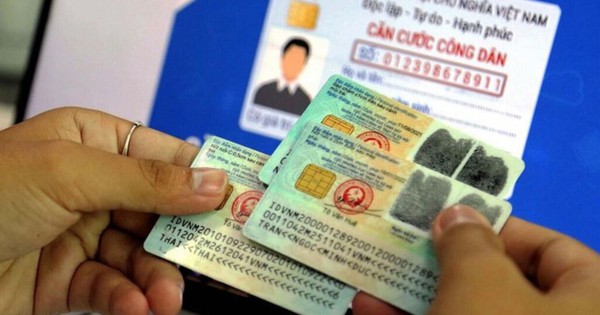 Miễn phí đổi căn cước công dân khi sáp nhập tỉnh, thành phố