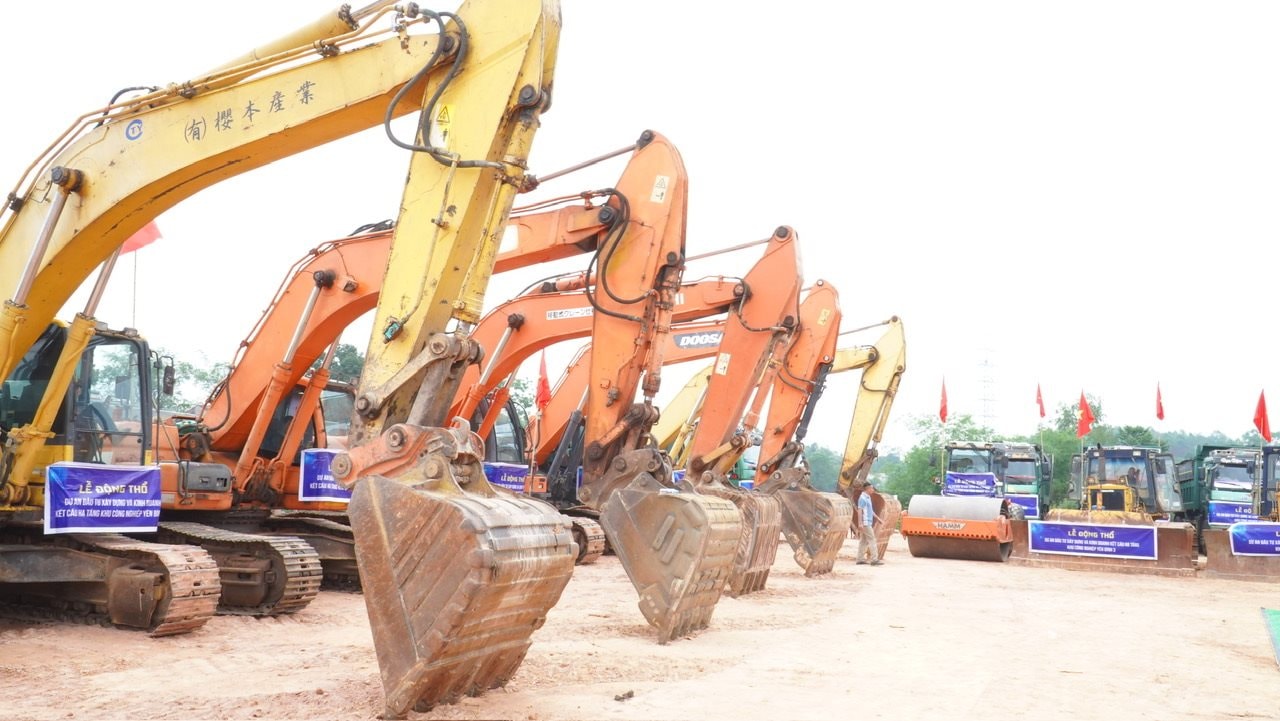 Thái Nguyên: Loạt dự án khu công nghiệp, khu đô thị, đường vành đai... gần 16.000 tỷ đồng khởi công, động thổ, khánh thành
