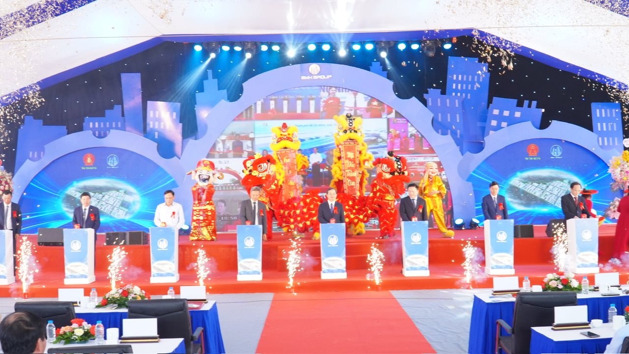 Thái Nguyên: Loạt dự án khu công nghiệp, khu đô thị, đường vành đai... gần 16.000 tỷ đồng khởi công, động thổ, khánh thành