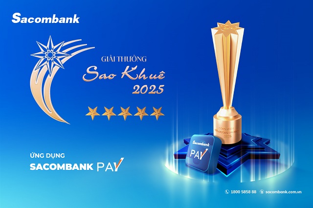 5 năm liên tiếp, Sacombank khẳng định vị thế tại giải thưởng Sao Khuê