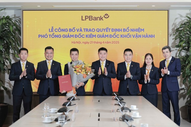 LPBank (LPB) bổ nhiệm ông Nguyễn Hoàng Hải làm Phó tổng giám đốc kiêm Giám đốc Khối Vận hành