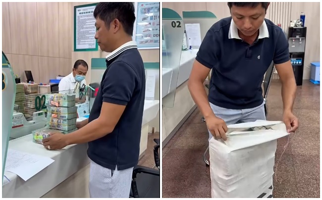 Mua vé số bỏ quên trong túi, 3 ngày sau biết kết quả, người đàn ông vội mang bao lớn đi nhận tiền